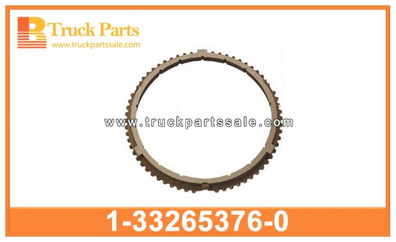 SYNCHRONIZER RING GEAR 1-33265376-0 1332653760 1-33265-376-0 for ISUZU CXZ Engranaje de anillo sincronizador