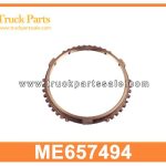 SYNCHRONIZER RING gear ME657494 for MITSUBISHI Engranaje de anillo sincronizador