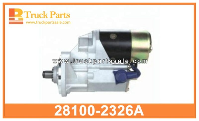 Starter 28100-2326A 281002326A for HINO J08C Inicio
