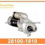 Starter Motor 28100-1810 for HINO W06E W04D Motor de arranque