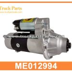 Starter Motor ME012994 for MITSUBISHI 4D33 4D34 Motor de arranque