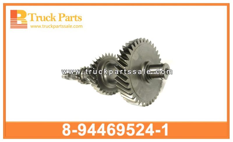 TRANSMISSION COUNTER SHAFT WITH GEAR 8-94469524-1 8944695241 8-94469-524-1 for ISUZU TFR 4JA1 Eje de mostrador de transmisi??n con engranaje