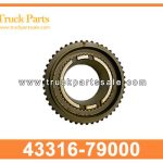 Transmission Gear 43316-79000 for HINO Engranaje de transmisi??n