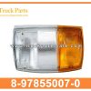 Truck Corner LED Lamp LH 8-97855007-0 8978550070 8-97855-007-0 for ISUZU NPR L??mpara LED de la esquina del cami??n LED