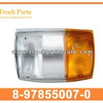 Truck Corner LED Lamp LH 8-97855007-0 8978550070 8-97855-007-0 for ISUZU NPR L??mpara LED de la esquina del cami??n LED
