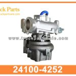 Turbo 24100-4252 732409-0011 241004252 7324090011 for HINO N04C Turbocompresor