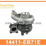 Turbo Charger 14411-EB71E 14411EB71E for NISSAN D40 Cargador turbo