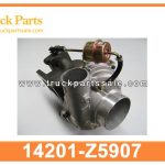 Turbocharger 14201-Z5907 14201Z5907 for NISSAN FE6T Turbocompresor
