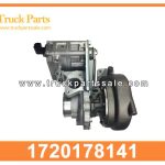 Turbocharger 1720178141 8129050005 for HINO N04C Turbocompresor