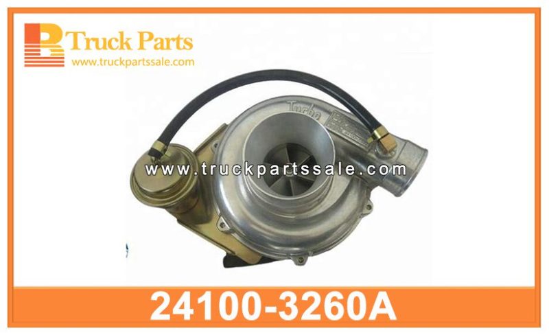 Turbocharger 24100-3260A 241003260A for HINO EX220-6 Turbocompresor