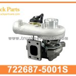 Turbocharger 722687-5001S 14411-7F411 7226875001S 144117F411 for NISSAN TD27 Turbocompresor