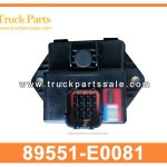 Turbocharger Control Computer 89551-E0081 for HINO Computadora de control de turbocompresor