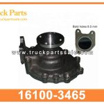 WATER PUMP 16100-3465 161003465 for HINO J07C BOMBA DE AGUA