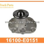 WATER PUMP 16100-E0151 16100E0151 for HINO W04D Bomba de agua
