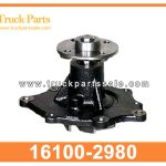Water Pump 16100-2980 for HINO HO7D Bomba de agua