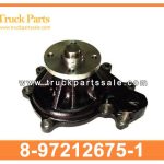 Water Pump 8-97212675-1 8972126751 8-97212-675-1 for ISUZU 4HE1XS 4HE1 Bomba de agua