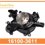 Water Pump Assy 16100-3611 161003611 for HINO P11C CONSEJO DE BOMBA DE AGUA ASSY
