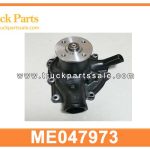 Water pump ME047973 for MITSUBISHI 6d16 Bomba de agua