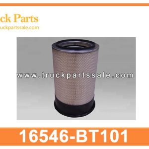air filter 16546-BT101 16546BT101 for NISSAN filtro de aire