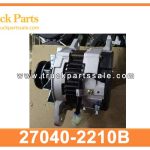 alternator assy 27040-2210b 270402210b for HINO F17D alternador Assy