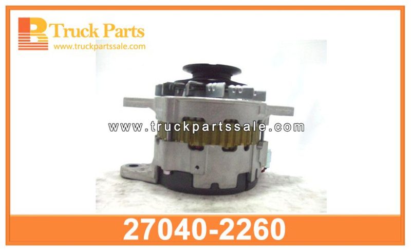 alternator assy 27040-2260 270402260 for HINO FM2P alternador Assy
