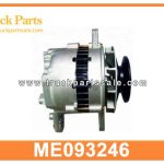 alternator assy ME093246 for MITSUBISHI 8DC93 alternador Assy