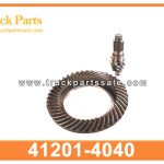 bevel gear 41201-4040 412014040 for HINO 500 engranaje c??nico