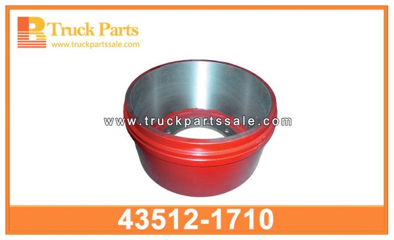brake drum 43512-1710 435121710 for HINO tambor del freno