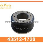 brake drum 43512-1720 435121720 for HINO tambor del freno