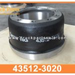 brake drum 43512-3020 435123020 for HINO tambor del freno