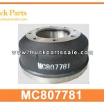 brake drums MC807781 for MITSUBISHI FUSO FV413 tambores de freno