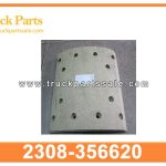 brake lining 2308-356620 2308356620 for HINO romper el forro