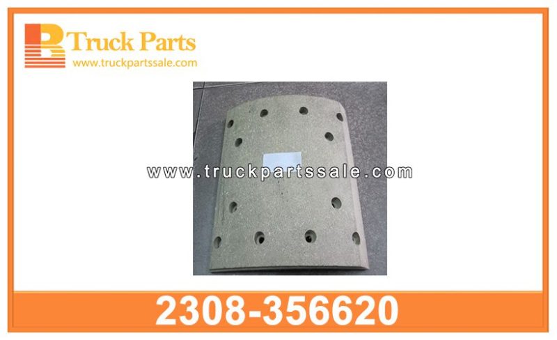 brake lining 2308-356620 2308356620 for HINO romper el forro