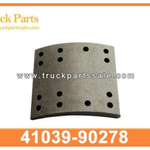 brake lining 41039-90278 4103990278 for NISSAN UD CW53 romper el forro