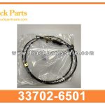 brake parts steel gear shift cable 33702-6501 337026501 for HINO Piezas de freno Cable de cambio de engranaje de acero