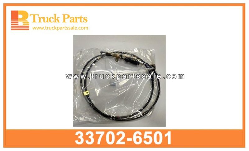 brake parts steel gear shift cable 33702-6501 337026501 for HINO Piezas de freno Cable de cambio de engranaje de acero