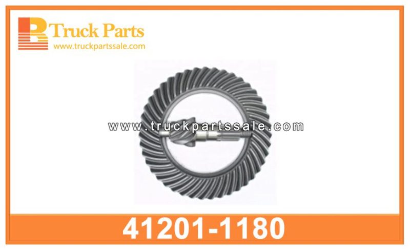 crown wheel pinion 41201-1180 412011180 for HINO pi ??n de la rueda de la corona