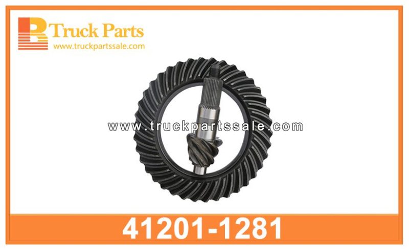 crown wheel pinion 41201-1281 412011281 for HINO FS750 pi ??n de la rueda de la corona