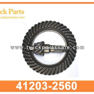 crown wheel pinion 7X43 41203-2560 412032560 for HINO pi ??n de la rueda de la corona