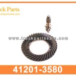 differential parts crown wheel pinion 41201-3580 412013580 for HINO LFS370 Piezas diferenciales de la rueda de la corona