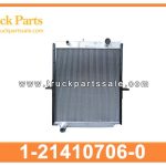 engine cooling radiator 1-21410706-0 1214107060 1-21410-706-0 for ISUZU 10PE1 Radiador de enfriamiento del motor