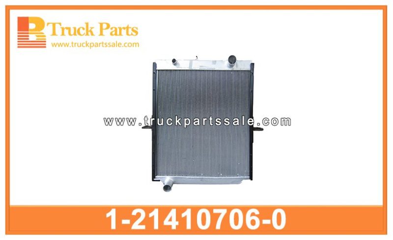 engine cooling radiator 1-21410706-0 1214107060 1-21410-706-0 for ISUZU 10PE1 Radiador de enfriamiento del motor