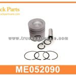engine piston ME052090 for MITSUBISHI FUSO 6D20 pist??n de motor