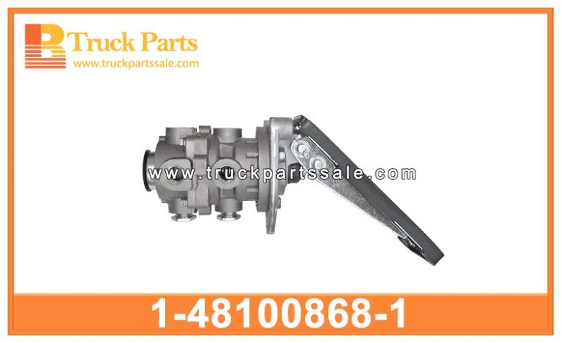 foot brake valve 1-48100868-1 1481008681 1-48100-868-1 for ISUZU FV413 v??lvula de freno de pie