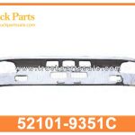 front bumper 52101-9351C 521019351C for HINO 700 parachoques delantero