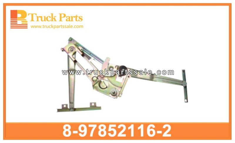 front door window regulator 8-97852116-2 8-97852115-2 8978521162 8978521152 8-97852-116-2 8-97852-115-2 for ISUZU ELF NHR NKR NPR Regulador de la ventana de la puerta delantera