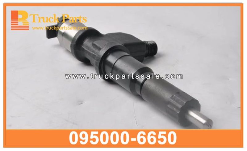 fuel injector 095000-6650 950006650 for ISUZU 6WF1 inyector de combustible
