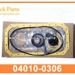 full gasket kit 04010-0306 40100306 for HINO W04D Kit de junta completa