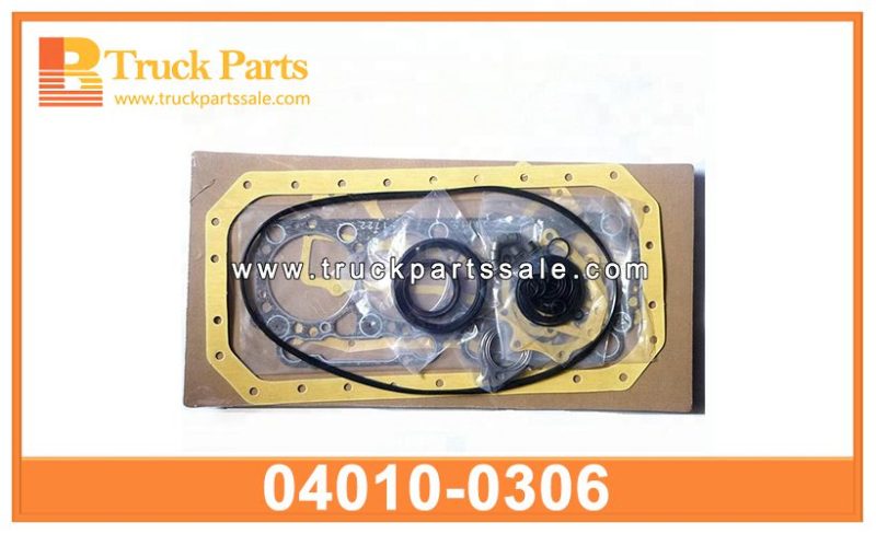 full gasket kit 04010-0306 40100306 for HINO W04D Kit de junta completa
