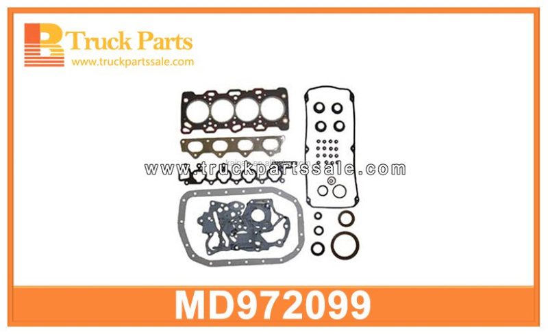 full gasket set MD972099 for MITSUBISHI 4G64 Juego de juntas completa